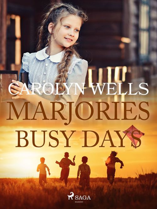 ebook cover of Marjorie's Busy Days, by Carolyn Wells
