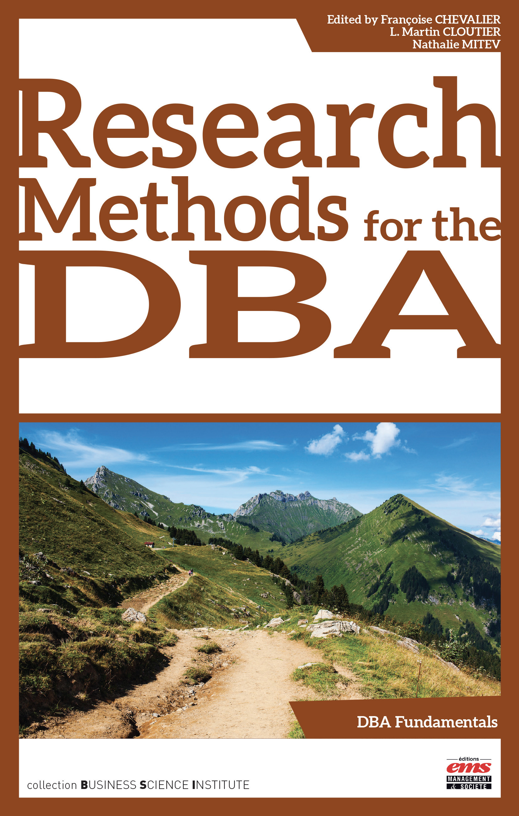 ebook cover of Research Methods for the DBA, by Françoise Chevalier, L. martin Cloutier, Nathalie Mitev