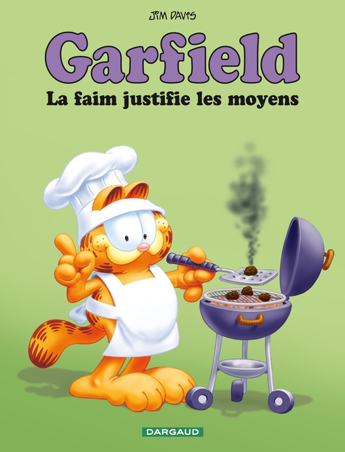 Couverture ebook de Garfield - Tome 4 - La faim justifie les moyens, de Jim Davis