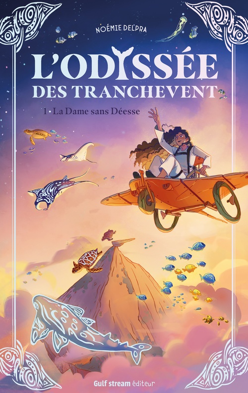 ebook cover of L'Odyssée des Tranchevent - Tome 1 La Dame sans Déesse, by Noemie Delpra
