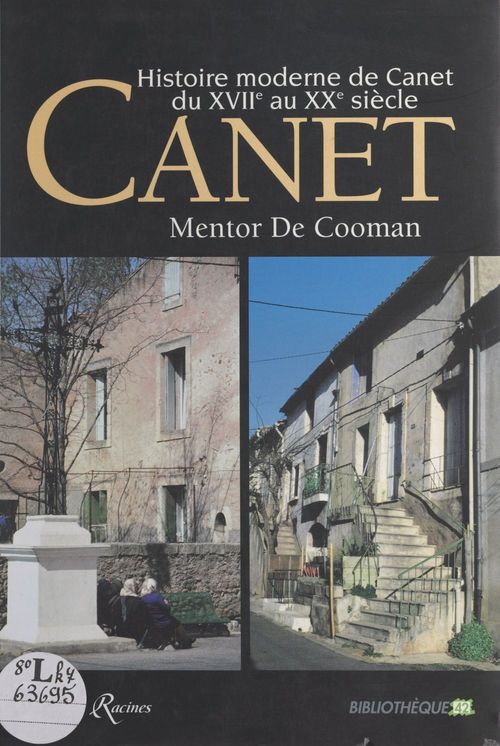 ebook cover of Histoire moderne de Canet du XVIIe au XXe siècle, by Mentor De Cooman