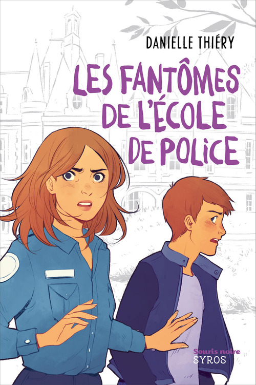 Couverture ebook de Les fantômes de l'école de police, de Danielle Thiéry