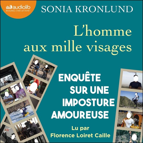 audiobook cover of L'homme aux mille visages, by Sonia Kronlund
