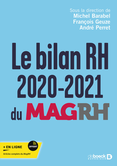 ebook cover of Le bilan RH 2020-2021 du MagRH, by Michel Barabel, François Geuze, André Perret