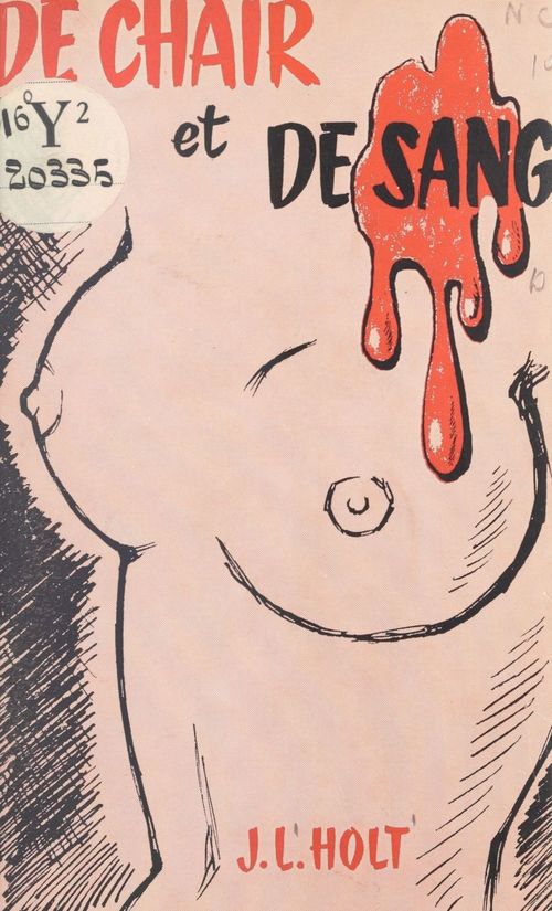 ebook cover of De chair et de sang, by Jean-Louis Holt