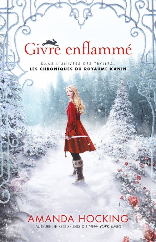 ebook cover of Givre enflammé, by Amanda Hocking