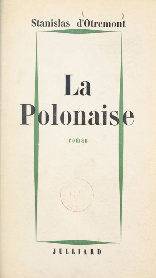 Couverture ebook de La Polonaise, de Stanislas D''Otremont