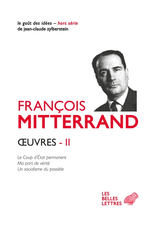 Couverture ebook de OEuvres II, de François Mitterrand