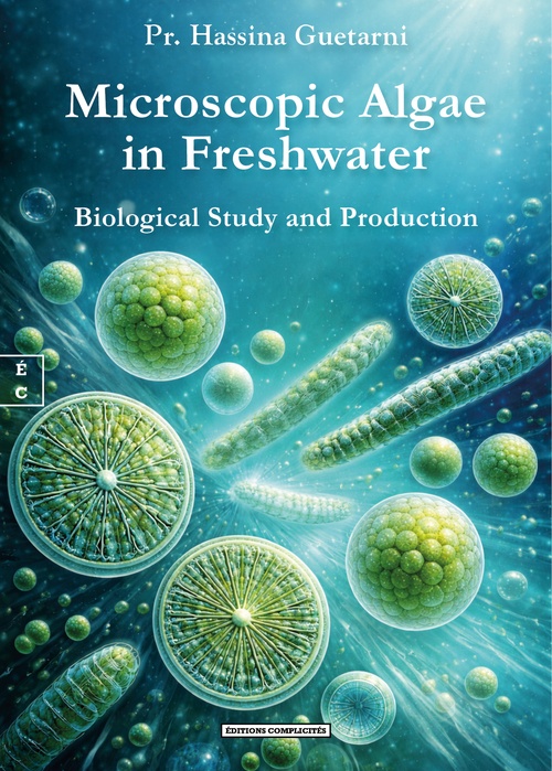 Couverture ebook de Microscopic Algae in Freshwater, de Hassina Guetarni