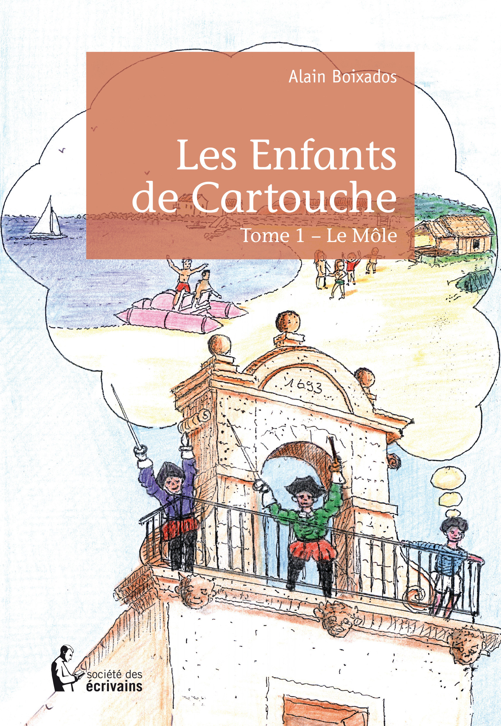 Couverture ebook de Les Enfants de Cartouche, de Alain Boixados