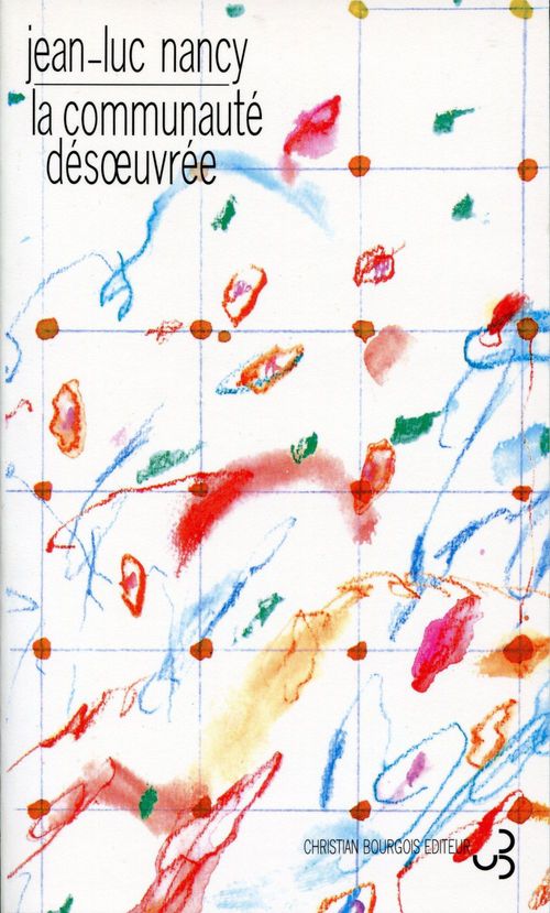 Couverture ebook de La communauté désoeuvrée, de Jean-Luc Nancy