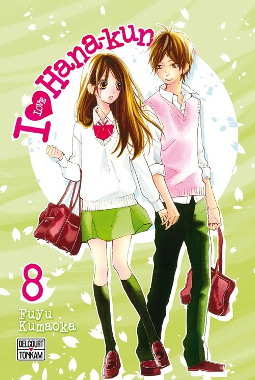 Couverture ebook de I Love Hana-Kun T08, de Fûyu Kumaoka