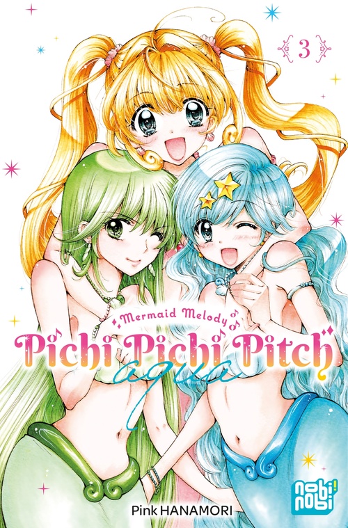 Couverture ebook de Pichi Pichi Pitch Aqua T03, de Pink Hanamori