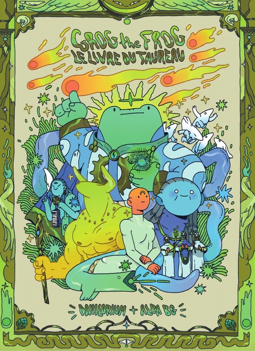 ebook cover of Grog the Frog, by Davilorium, Alba BG