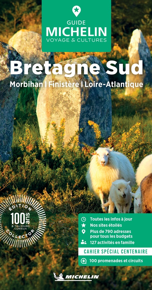 Couverture ebook de Guide Vert Bretagne Sud, de Collectif