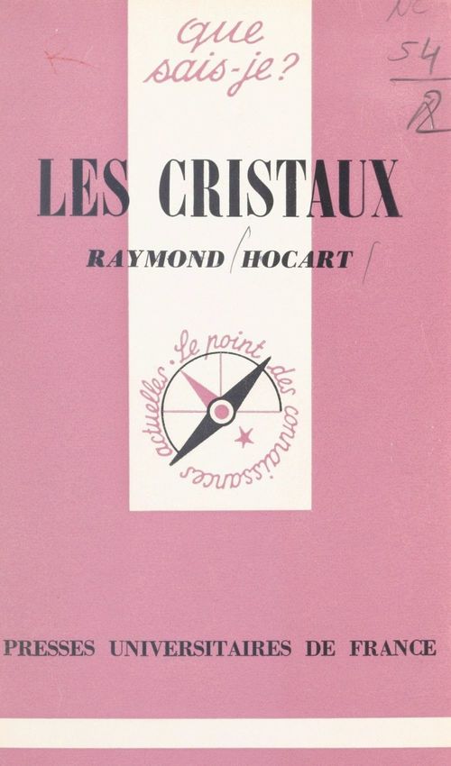 Couverture ebook de Les cristaux, de Raymond Hocart
