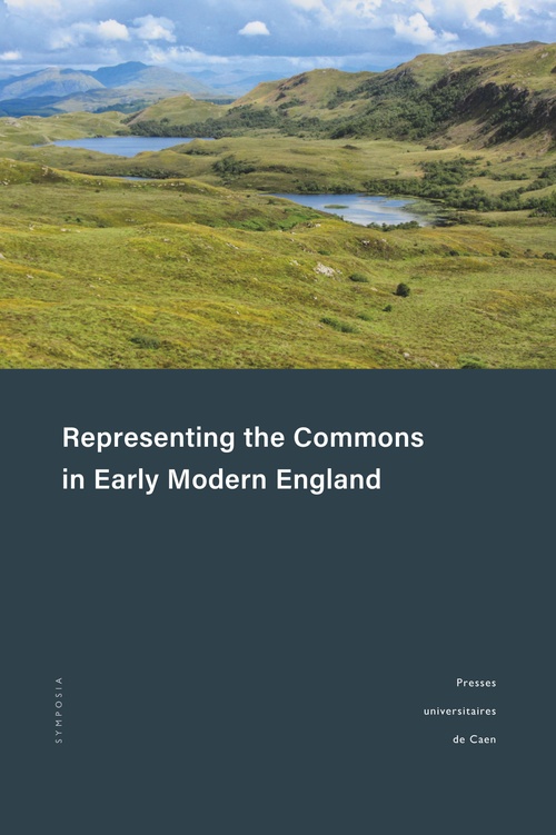 Couverture ebook de Representing the Commons in Early Modern England, de
