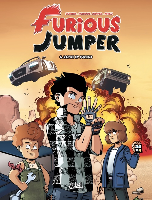 Couverture ebook de Furious Jumper T06 - Rapide et Furieux, de Furious Jumper