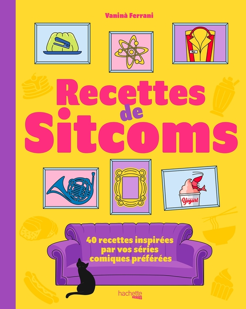 Couverture ebook de Les recettes de sitcoms, de Vaninà Ferrani