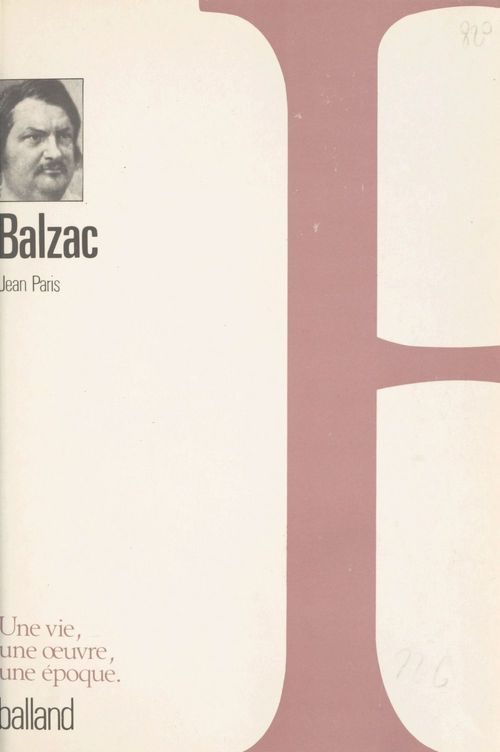 Couverture ebook de Balzac, de Paris