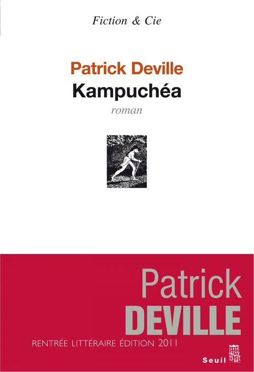 ebook cover of Kampuchéa, by Patrick Deville