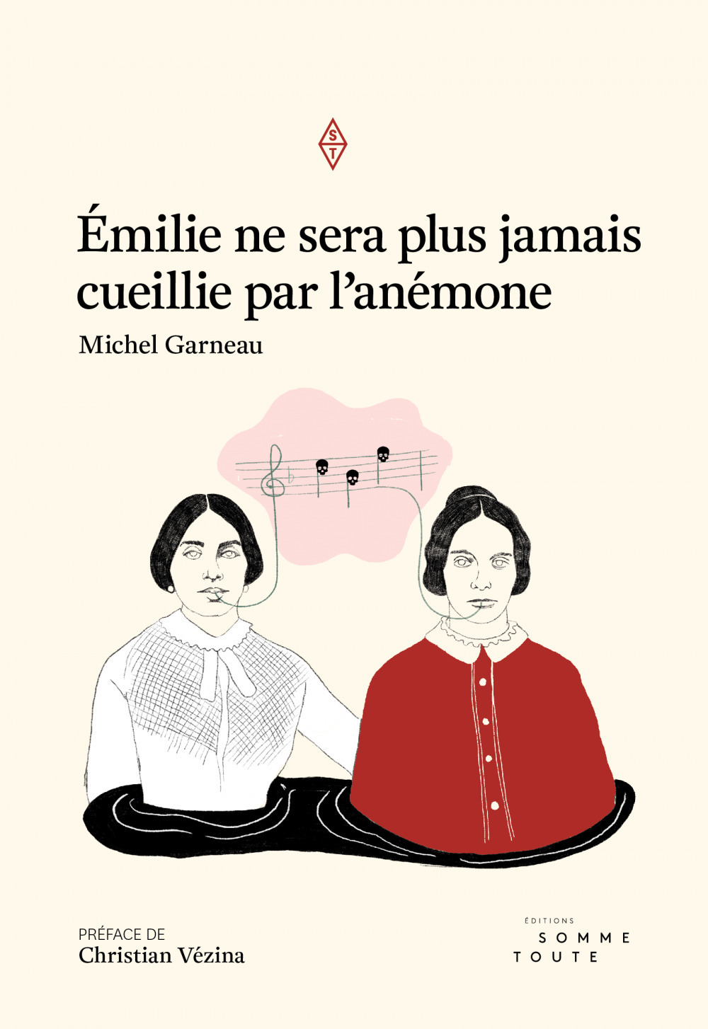 Couverture ebook de Émilie ne sera plus jamais cueillie par l'anémone, de Michel Garneau