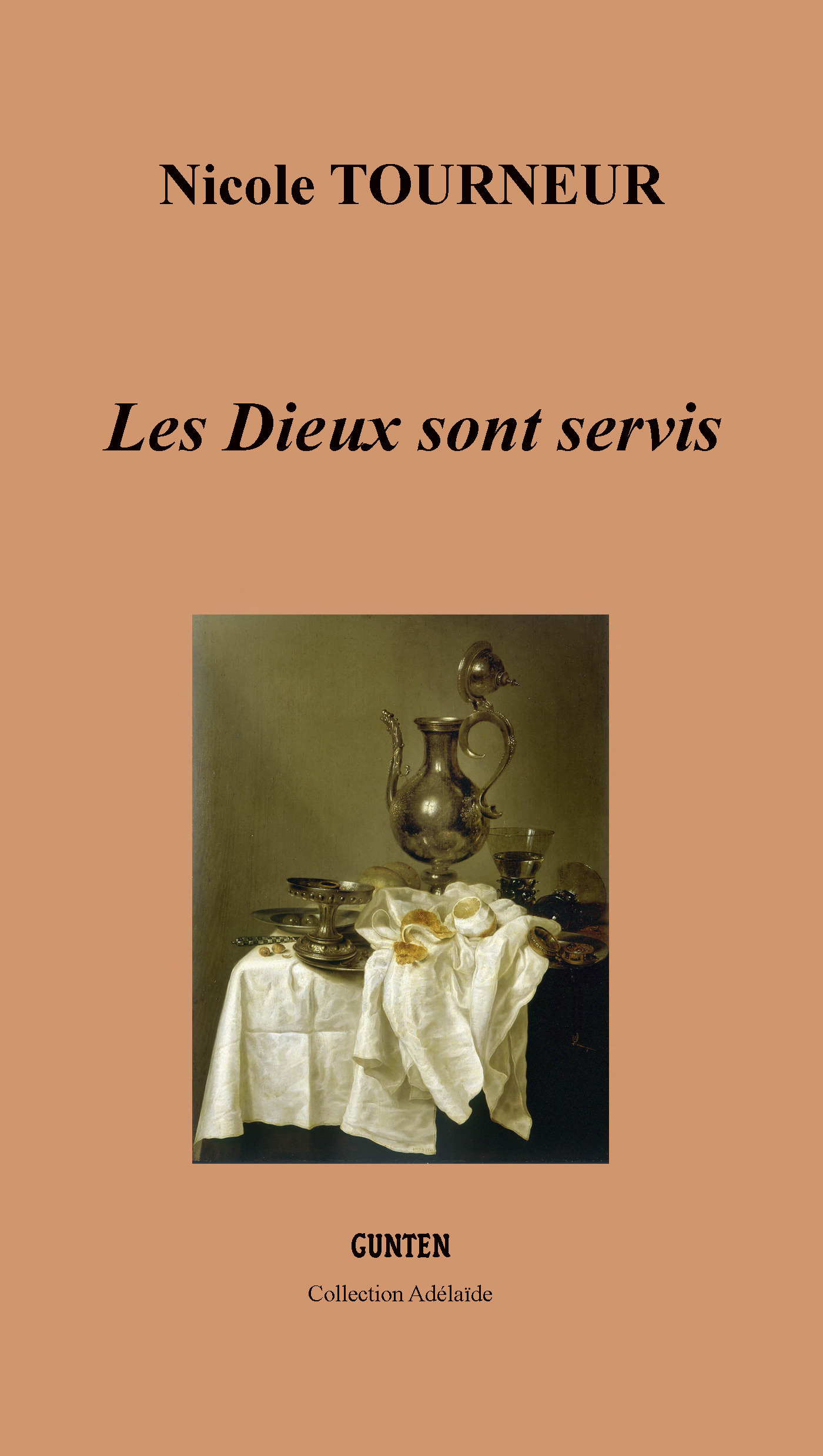 Couverture ebook de Les Dieux sont servis, de Nicole Tourneur