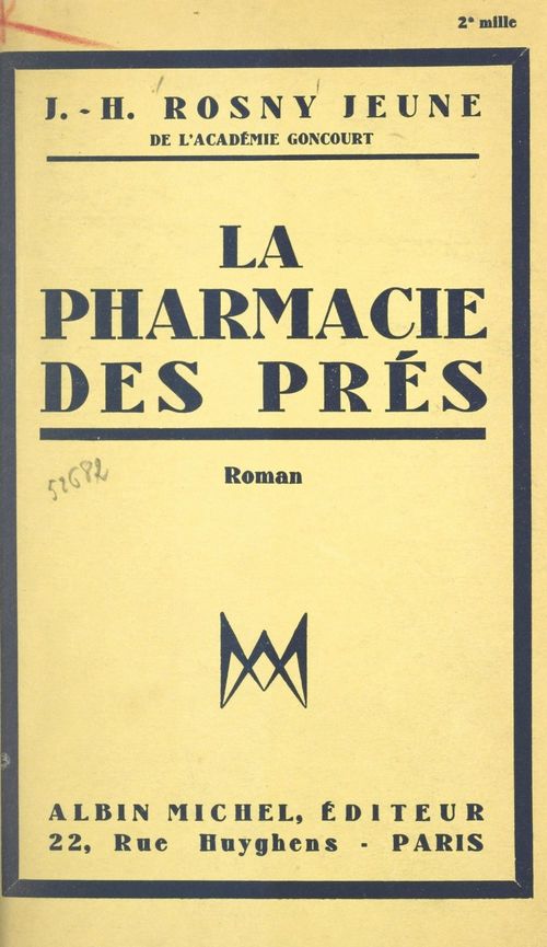 ebook cover of La pharmacie des prés, by J.-H. Rosny Jeune
