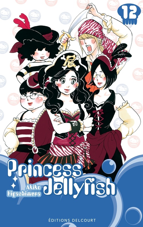 Couverture ebook de Princess Jellyfish T12, de Akiko Higashimura