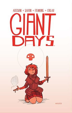 Couverture ebook de Giant Days T5, de Allison/Sarin, John Allison, Lissa Treiman