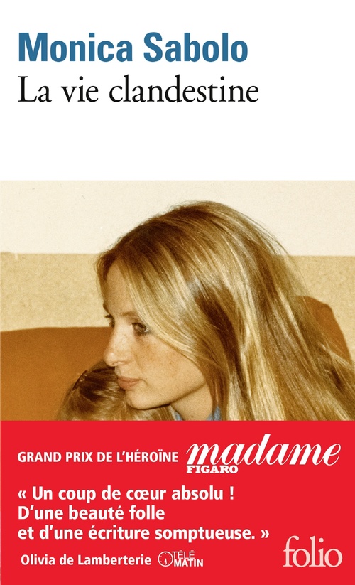 Couverture ebook de La vie clandestine, de Monica Sabolo