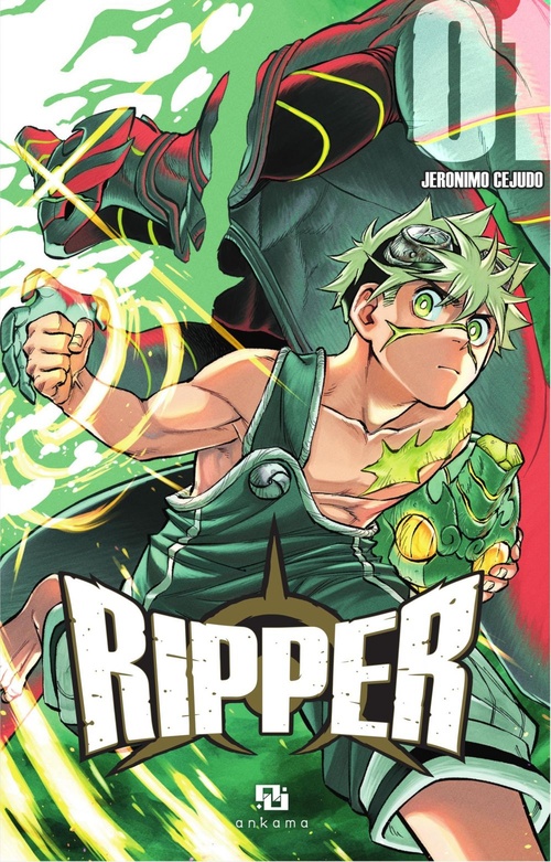 ebook cover of Ripper - Tome 1, by Jeronimo Cejudo