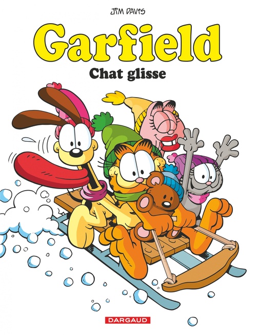 Couverture ebook de Garfield - Tome 65 - Chat Glisse, de Jim Davis