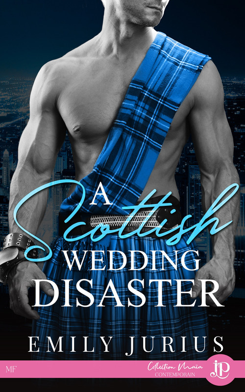 Couverture ebook de A Scottish wedding disaster, de Emily Jurius