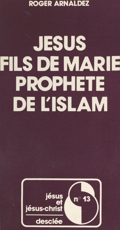 Couverture ebook de Jésus, de Roger Arnaldez