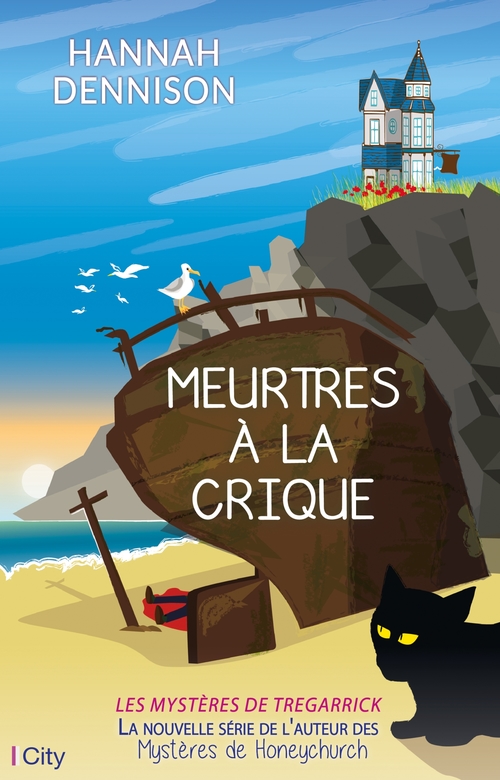 Couverture ebook de Meurtres à la crique, de Hannah Dennison