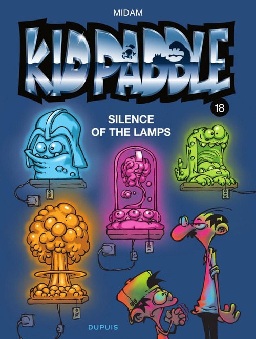 ebook cover of Kid Paddle - deel 18 - Silence of the lamps, by Gof, Midam, Patelin
