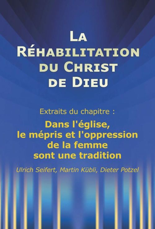 ebook cover of Extrait de LA RÉHABILITATION DU CHRIST DE DIEU, by ... Martin Kubli Ulrich Seifert