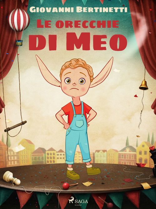 Couverture ebook de Le orecchie di Meo, de Giovanni Bertinetti
