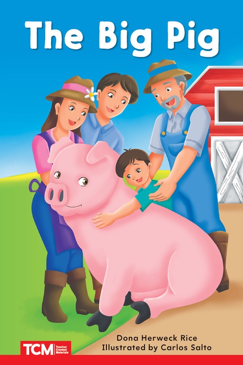 Couverture ebook de The Big Pig, de Dona Herweck Rice
