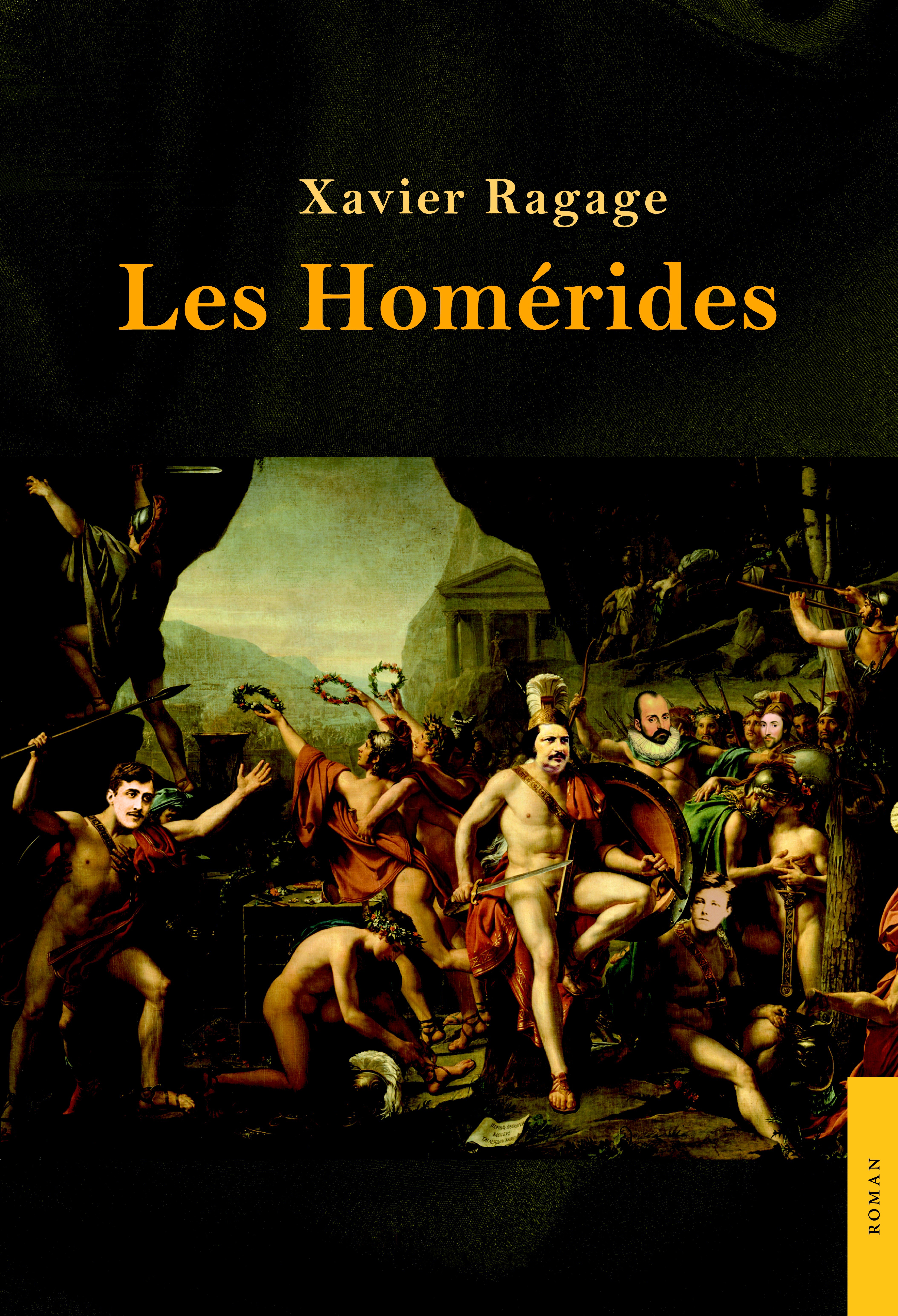 Couverture ebook de Les Homérides, de Xavier Ragage