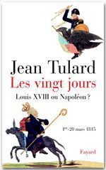 ebook cover of Les vingt jours, by Jean Tulard