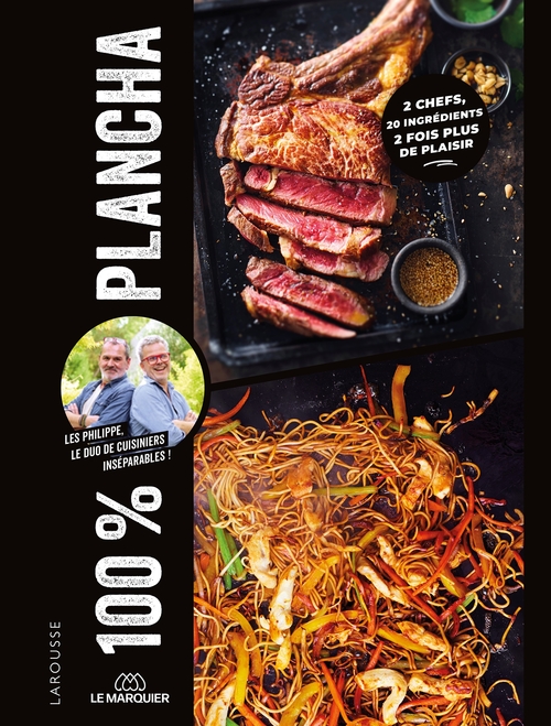 ebook cover of 100 % plancha, by Philippe Escaich, Philippe Mesuron