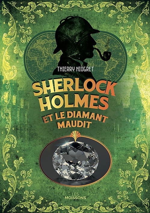 ebook cover of Sherlock Holmes et le diamant maudit, by Thierry Niogret