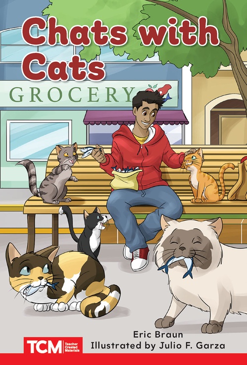 ebook cover of Chats with Cats, by Eric Braun