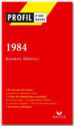 ebook cover of Profil - Orwell (George) : 1984, by Aude Lemeunier