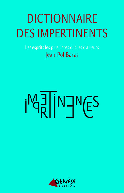 ebook cover of Dictionnaire des impertinents, by Jean-pol Baras