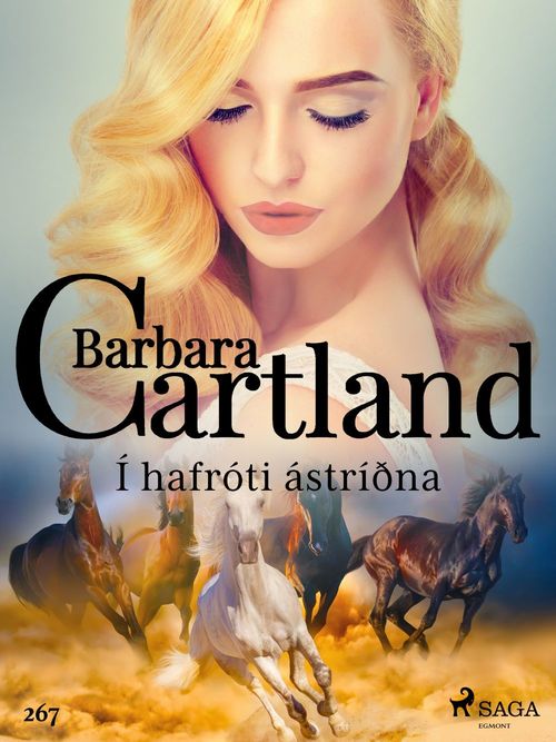 Couverture ebook de Í hafróti ástríðna (Hin eilífa sería Barböru Cartland 10), de Barbara Cartland