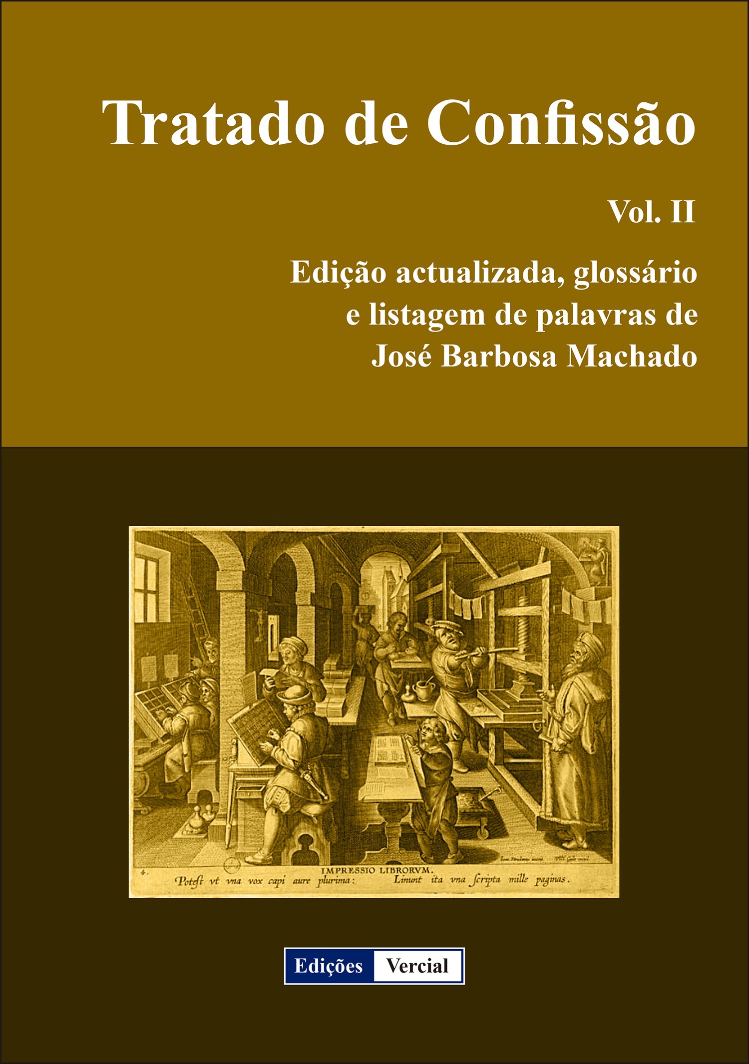 Couverture ebook de Tratado de Confissão - Vol. II, de José Barbosa machado