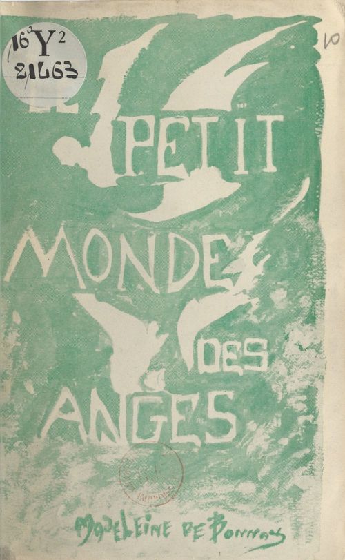 ebook cover of Le petit monde des anges, by Madeleine De Bonnay